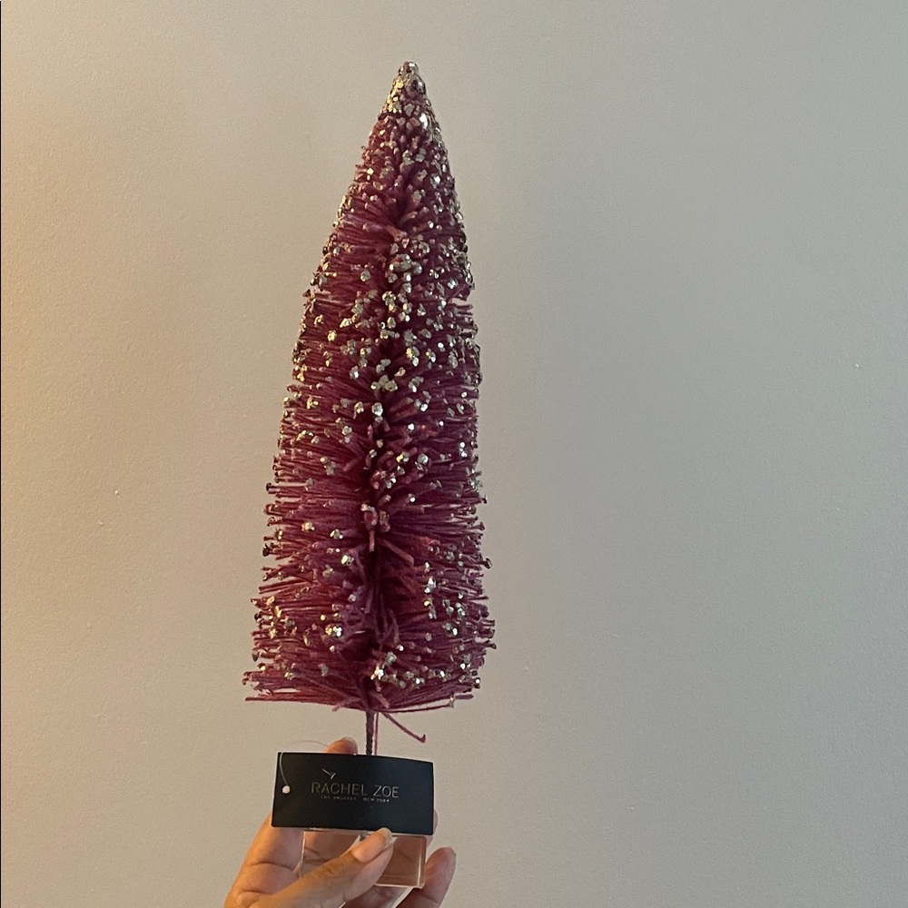 Rachel Zoe Festive Plum Holiday Tree Decor